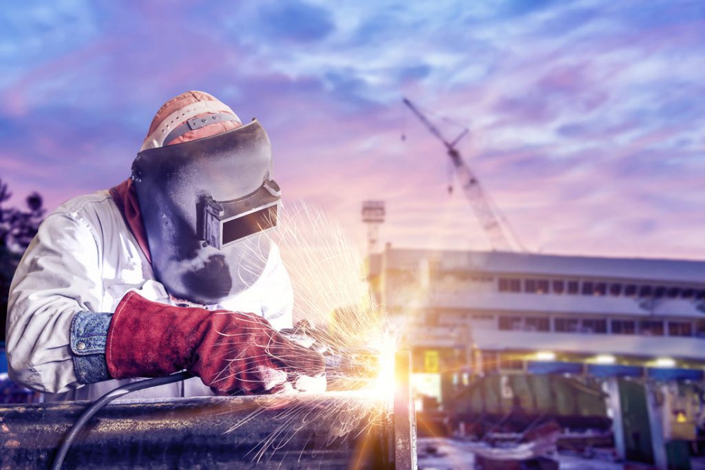 TIG Welding Worker